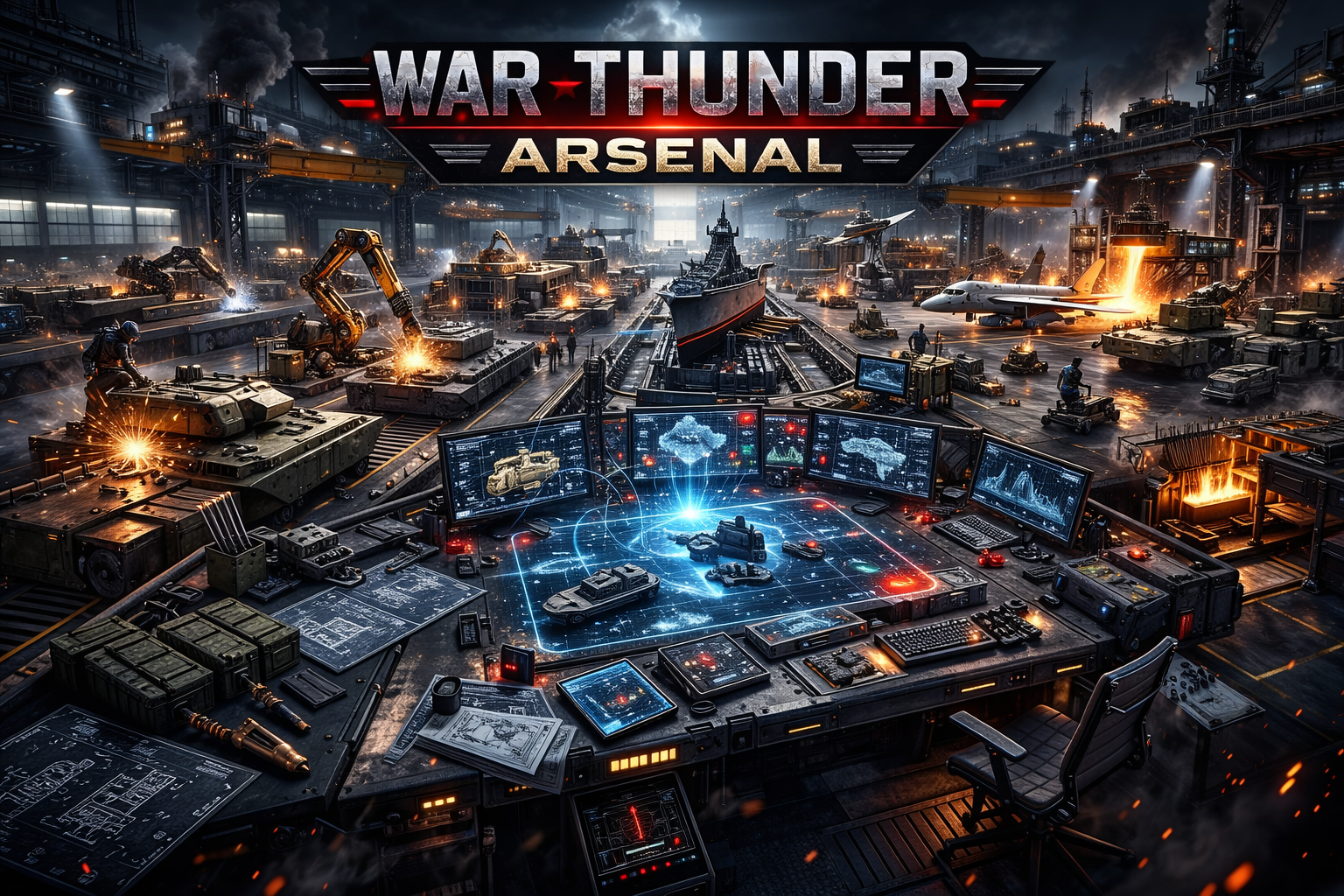War Thunder Arsenal Military Industrial Complex